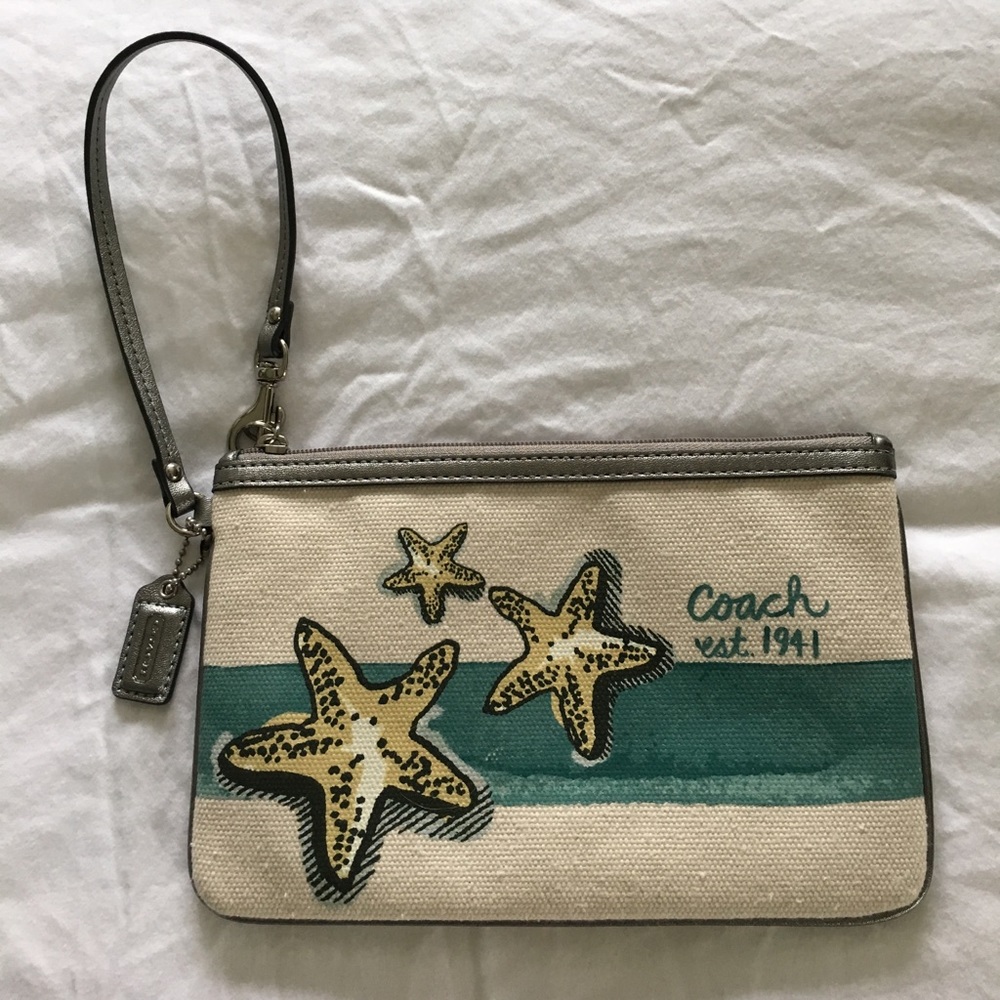 Coach Wristlet 5 1/2 x 8 3/4