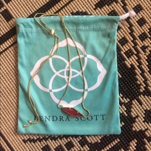 Beth Necklace in Burgundy Illusion