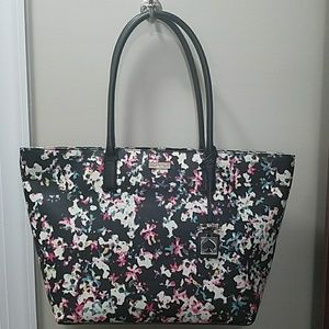 Kate Spade Large Floral Tote Shoulder Bag