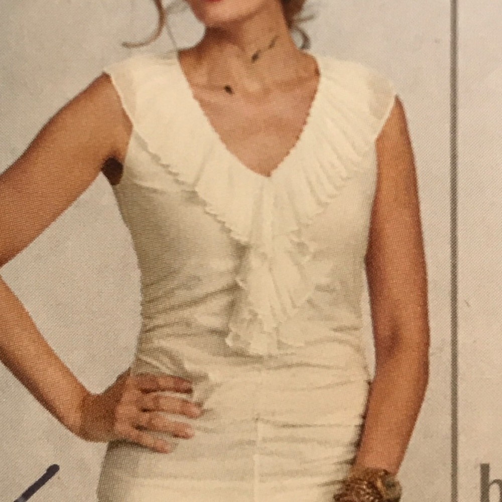 CAbi Knife Pleat Tank