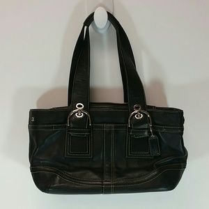 Coach Leather Shoulder Bag