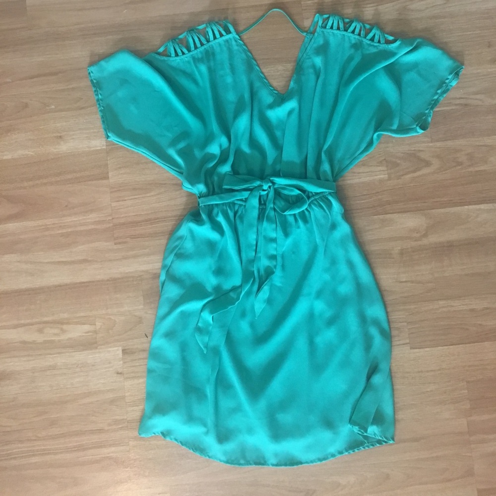 Summer dress with shoulder cut outs!