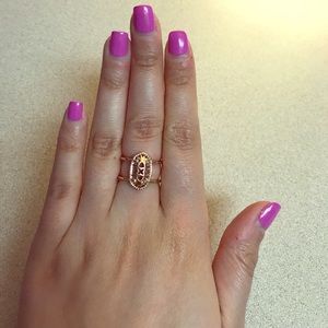 Kendra Scott size 6 rose gold ring