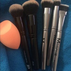 Morphe/Elf brush lot