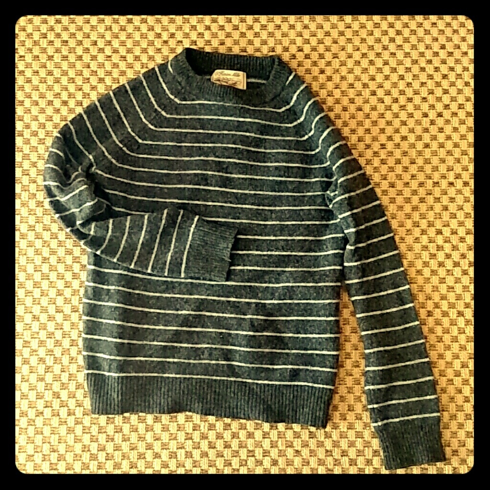 Navy striped sweater