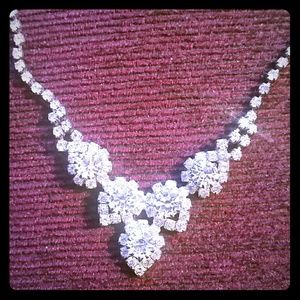 Rhinestone Formal Necklace