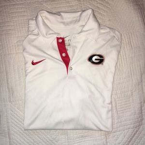 Nike DriFit University of Georgia Collard shirt