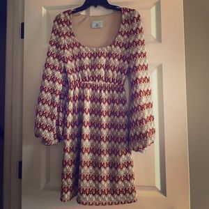 Judith March bell long sleeve dress