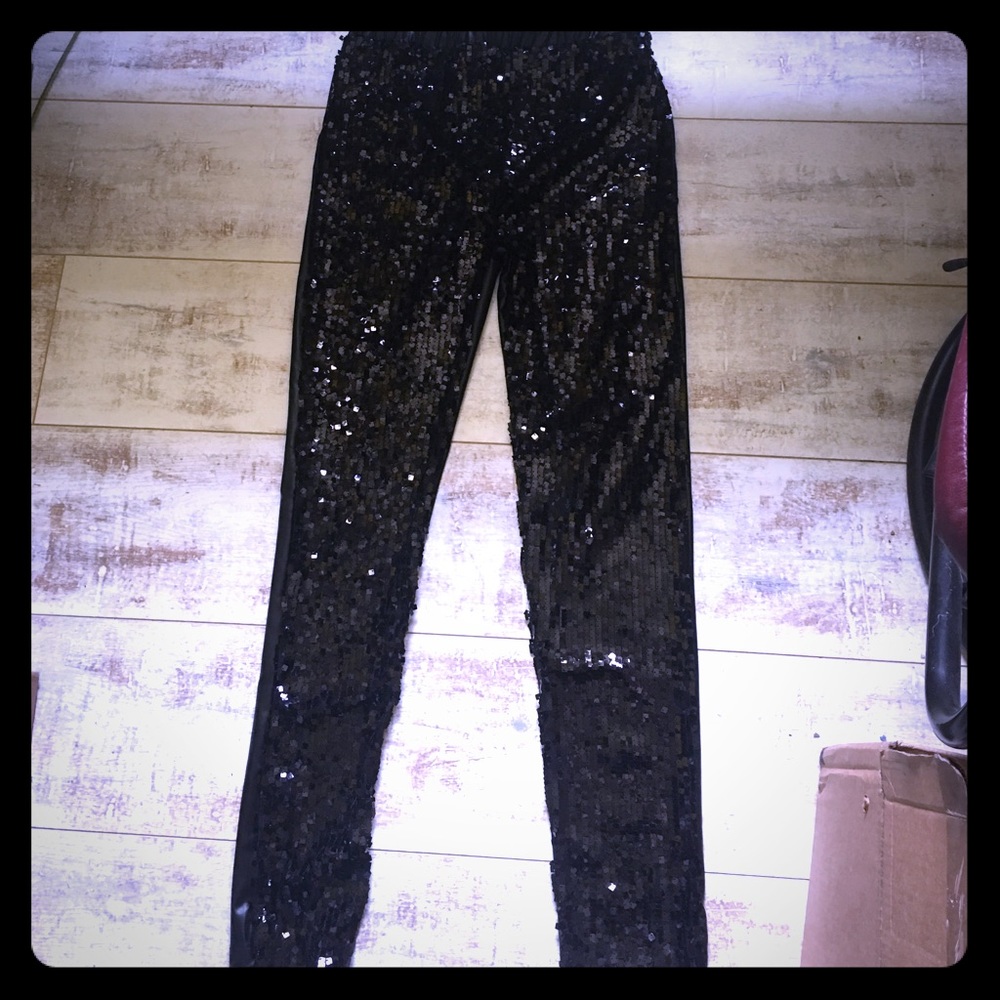 Hot hot hot sparkle pants!