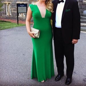 Jewel Green Formal Gown