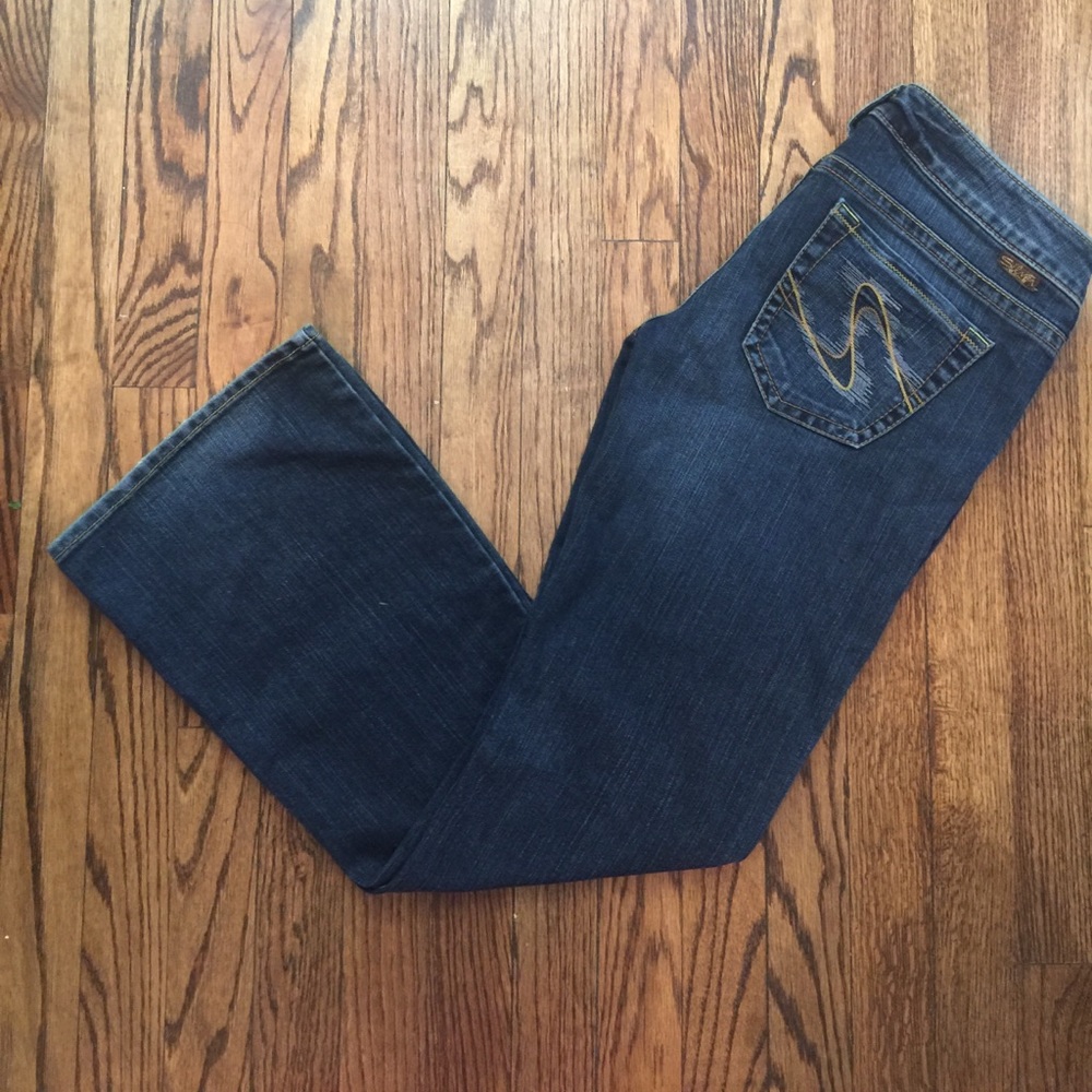 Silver jean tuesdays size 29 dark wash 31 inseam
