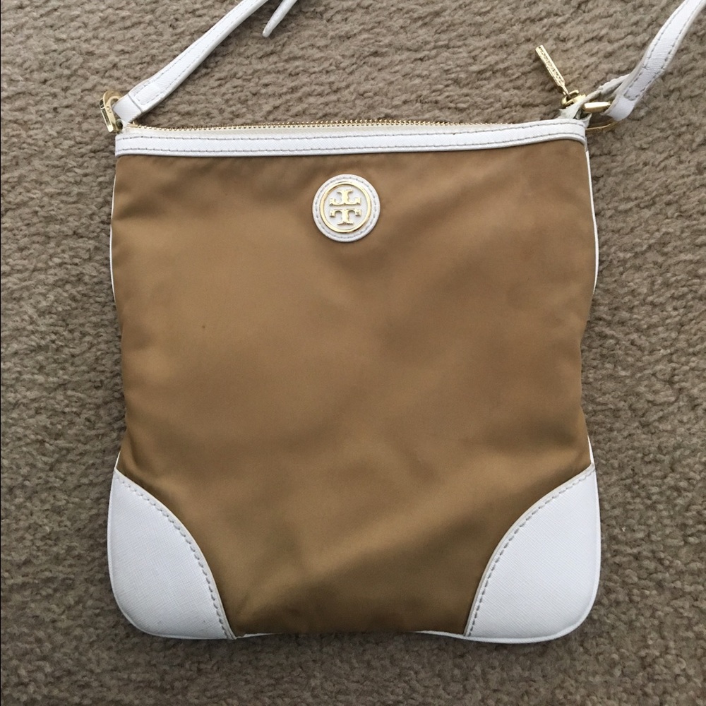 Authentic Tory burch nylon cross-body