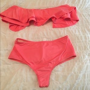 Anthropologie Zinke pink bikini (1 DAY SALE)