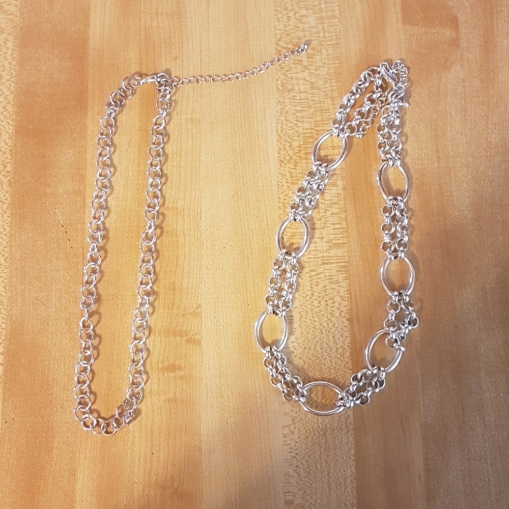 2 chain necklaces