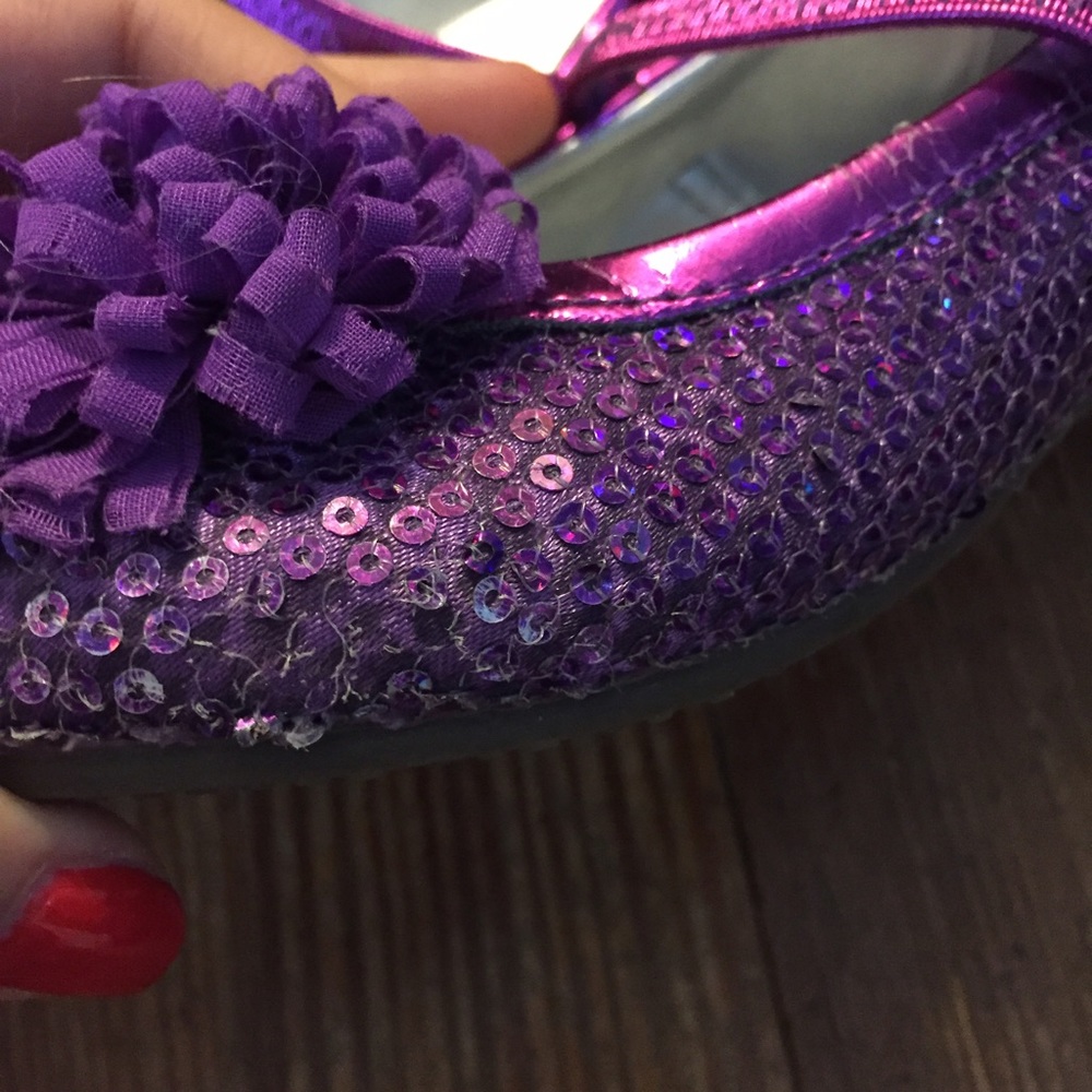 PURPLE BALLET FLATS 🌸 - Picture 2 of 3