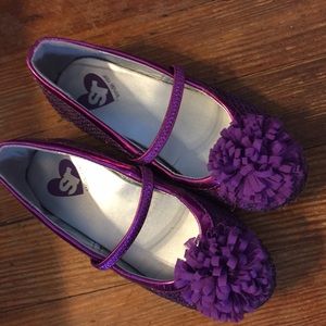 PURPLE BALLET FLATS 🌸