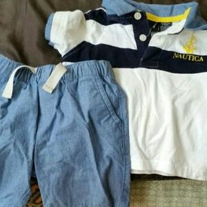 Boys 18m nautica outfit