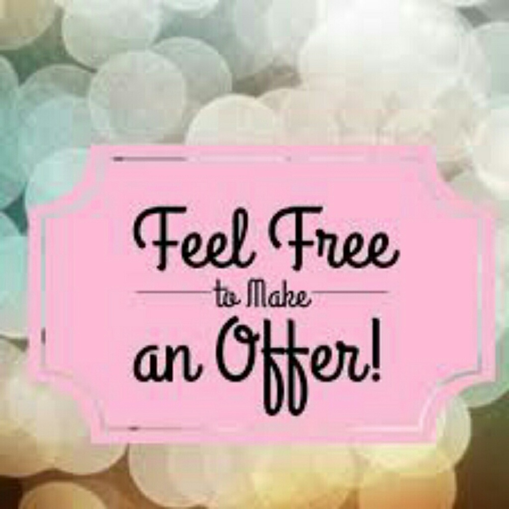 All Resonable Offers Are Accepted!