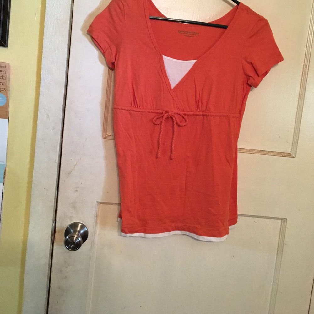 Women's pure, simple , natural shirt.