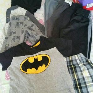 Boys 18-24m gray & black lot