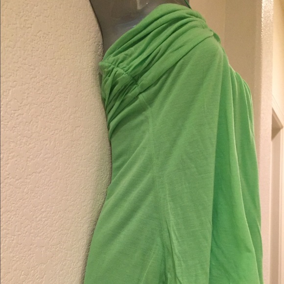 BANANA REPUBLIC GREEN HALTER NECK STRING TIDE - Picture 3 of 8