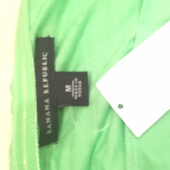 BANANA REPUBLIC GREEN HALTER NECK STRING TIDE - Picture 5 of 8