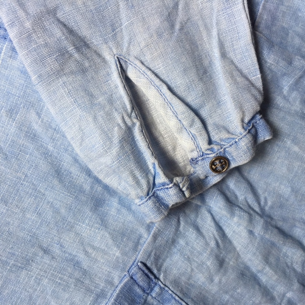 Baby ZARA CHAMBRAY DRESS - Picture 3 of 4