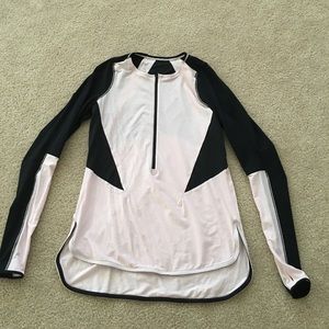 Lululemon pullover with front zipper
