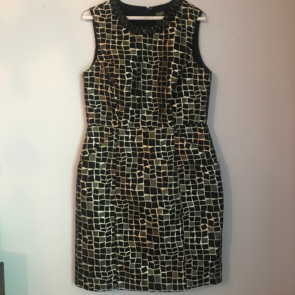 Taylor Embellished Dress w/ Pockets