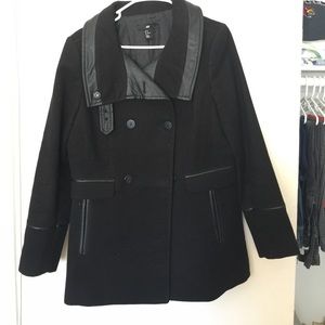 H&M Black Coat