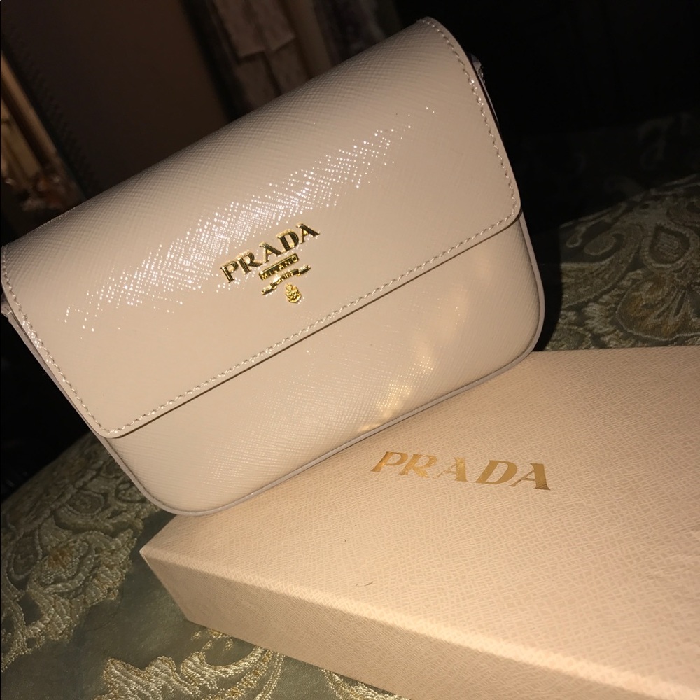 Prada Nude/Cipria Small Clutch