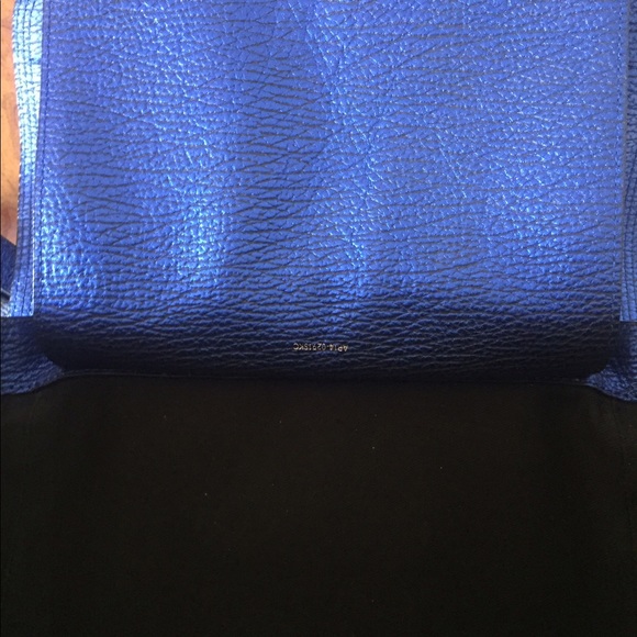 3.1 PHILLIP LIM Metallic Blue Pashli Backpack - Picture 8 of 8