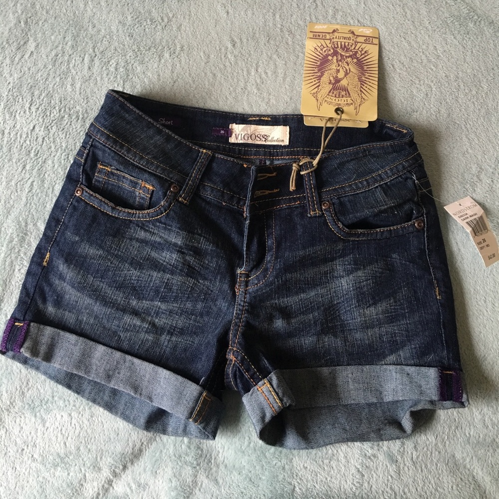 Vigoss Collection Denim Shorts