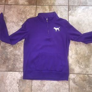 VICTORIAS SECRET quarter zip🔮💜