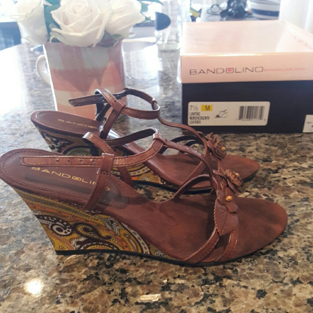 Bandolino Wedges-  Size 7.5