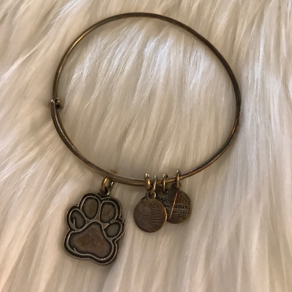 Alex & Ani Pawprint Bracelet