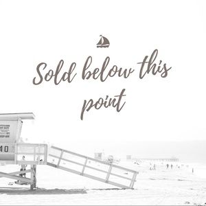 All items sold below this point