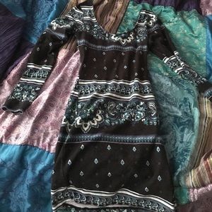 Charlotte russe long sleeve bodycon dress.