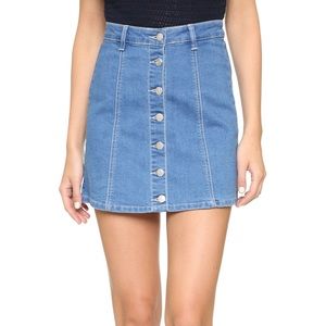MINKPINK 'all I want' button up skirt