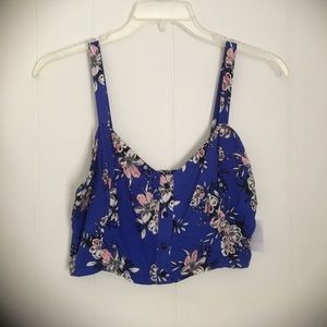 floral crop top