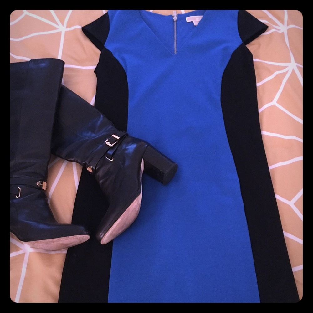 Michael Kors -Blue and black dress