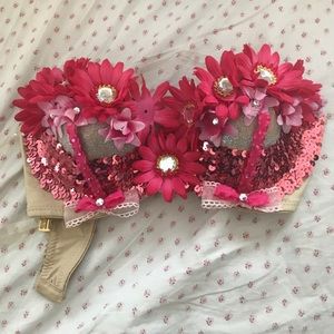 ✅ handmade rave bra