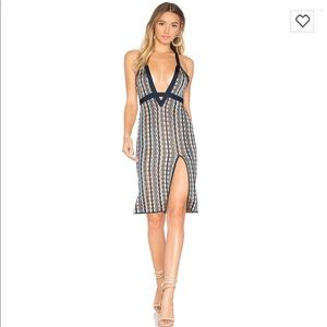 Nbd x revolve offense dress in sunset waves