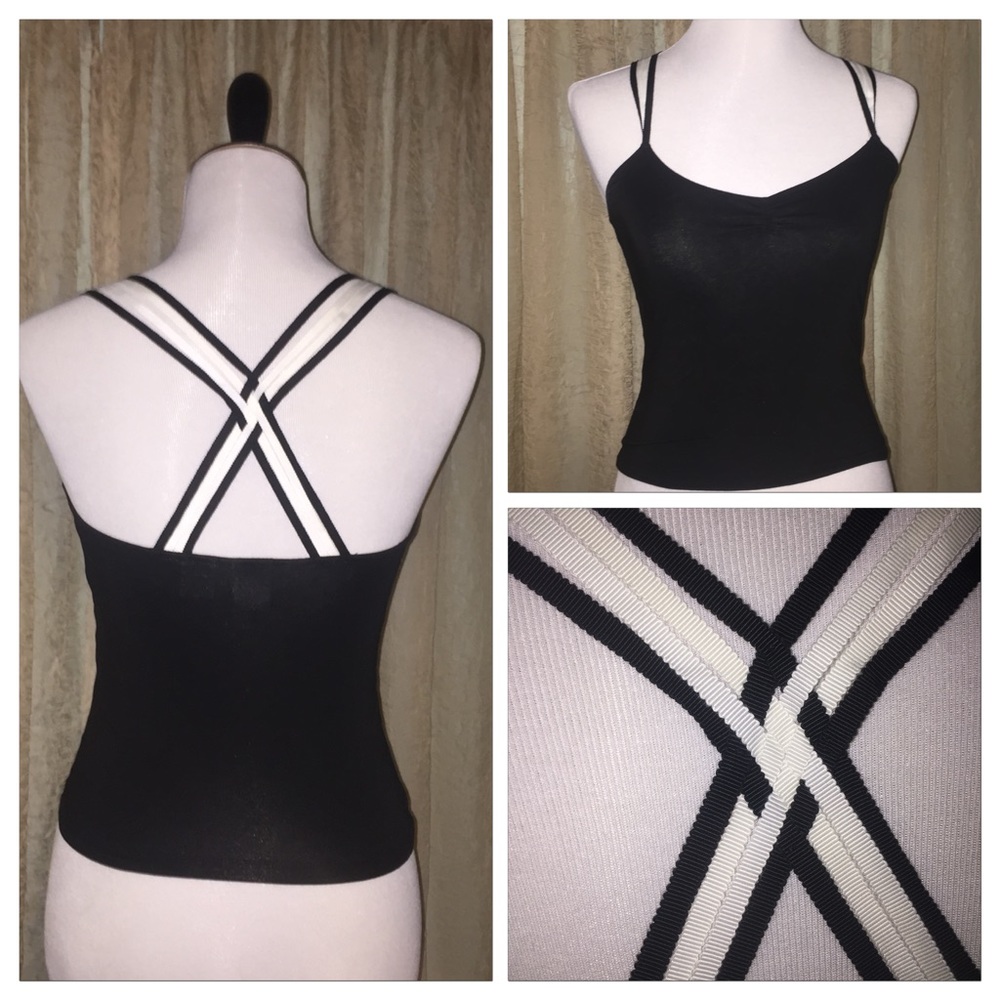 🏵 Armani Exchange Cross-back Tank