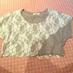 Lace crop top