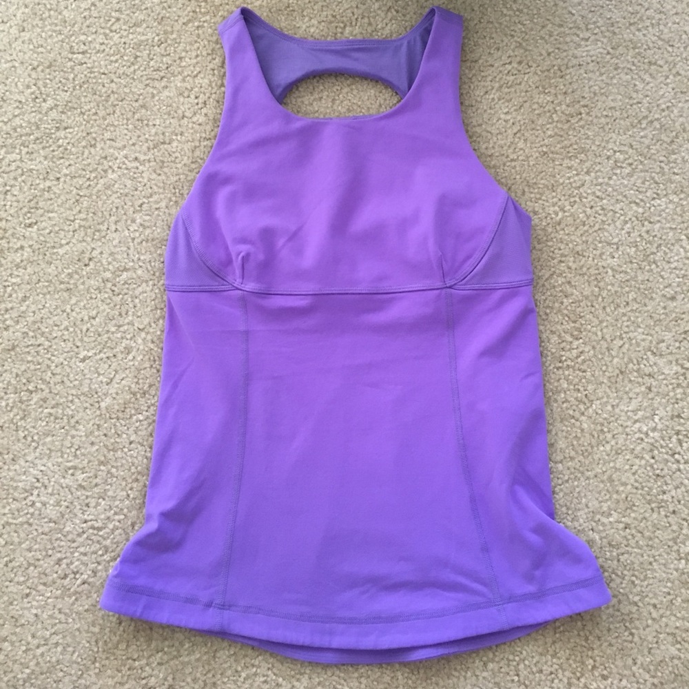 Lululemon purple tank top
