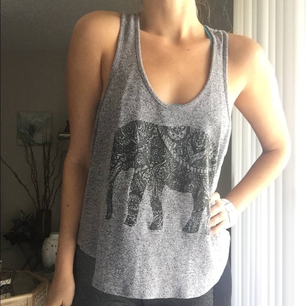 Mandala elephant Tank