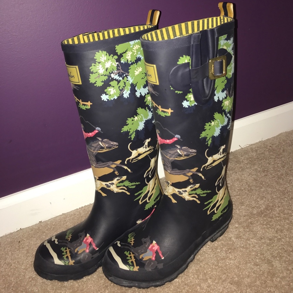 Joules rain boots