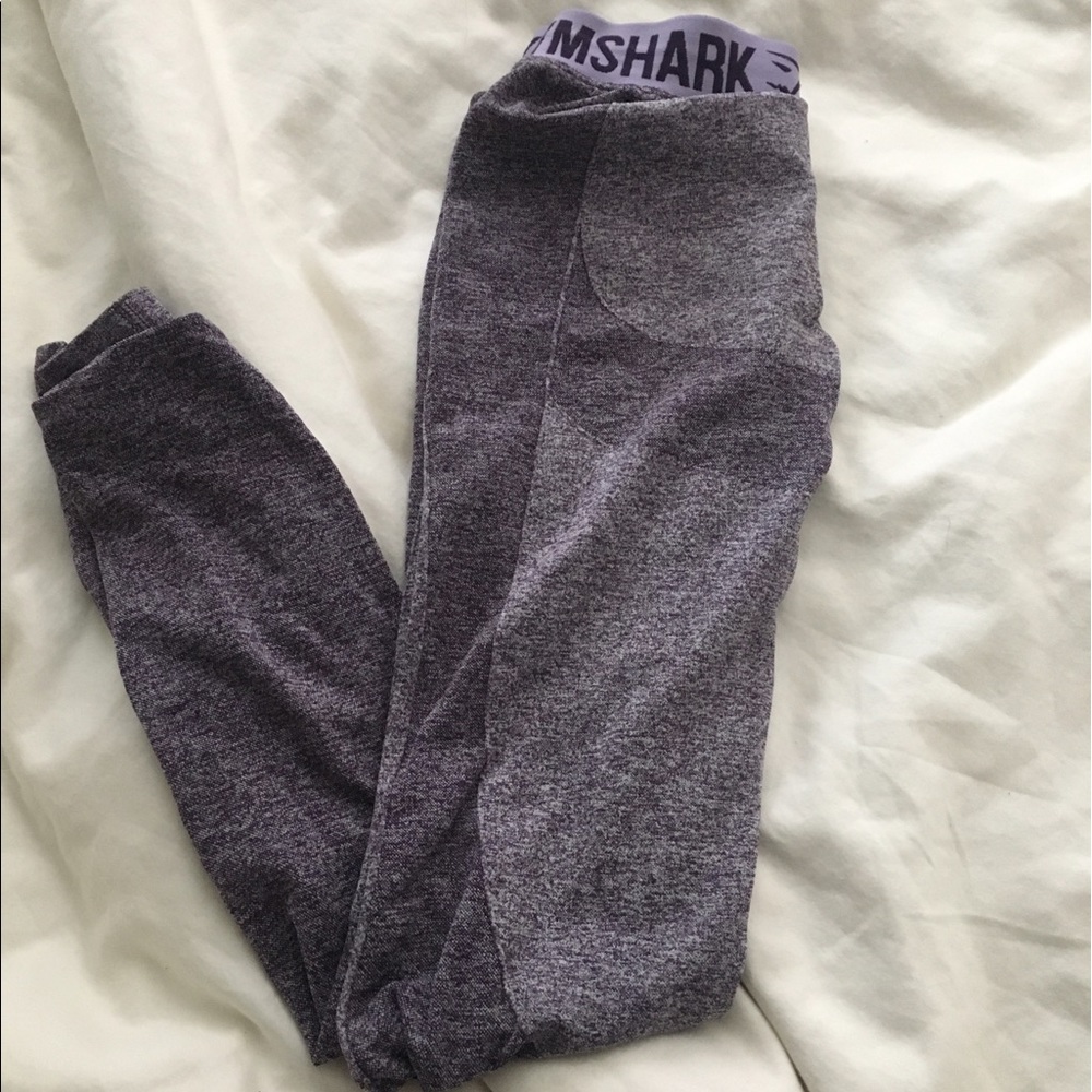 Gym shark purple leggings