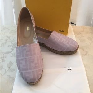  Fendi FF Zucca Espadrilles Fendi FF Zucca Espadrilles